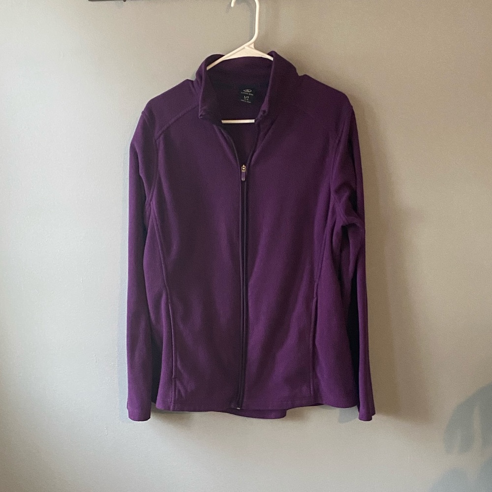 Land’s End Full Zip Fleece Low Profile Spring Outerwear